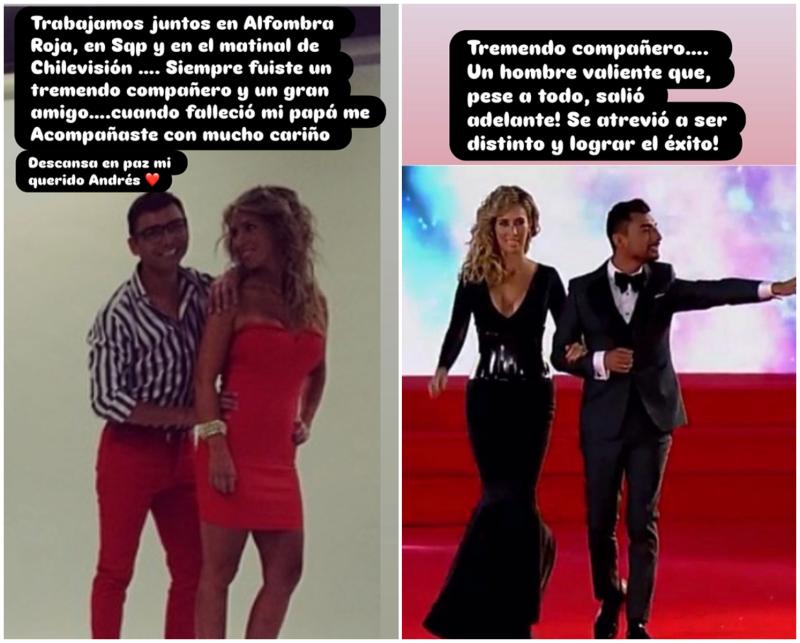 Paulina Rojas reacciona a la muerte de Andrés Caniulef: periodista fue clave en su diagnóstico de VIH - Instagram Paulina Rojas