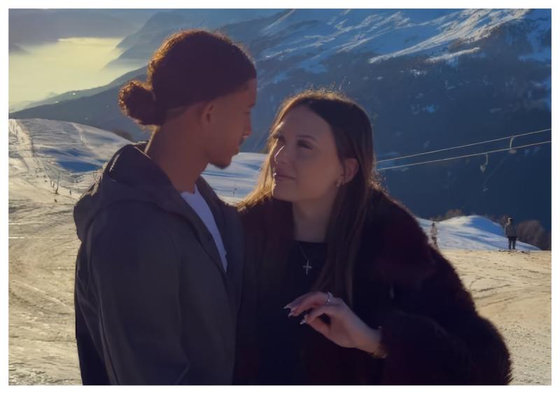 Tahirys Dos Santos y su novia - Instagram: (@tahirys3)