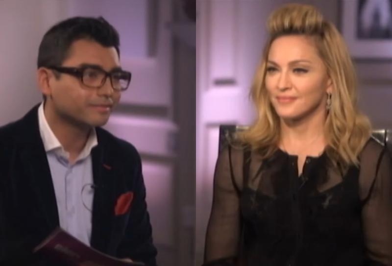 Madonna: La entrevista que marcó la carrera periodística de Andrés Caniulef