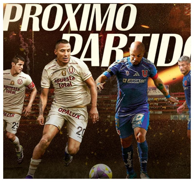 Universidad de Chile visita a Universitario por la "Noche Crema" - Instagram: @universitario1924