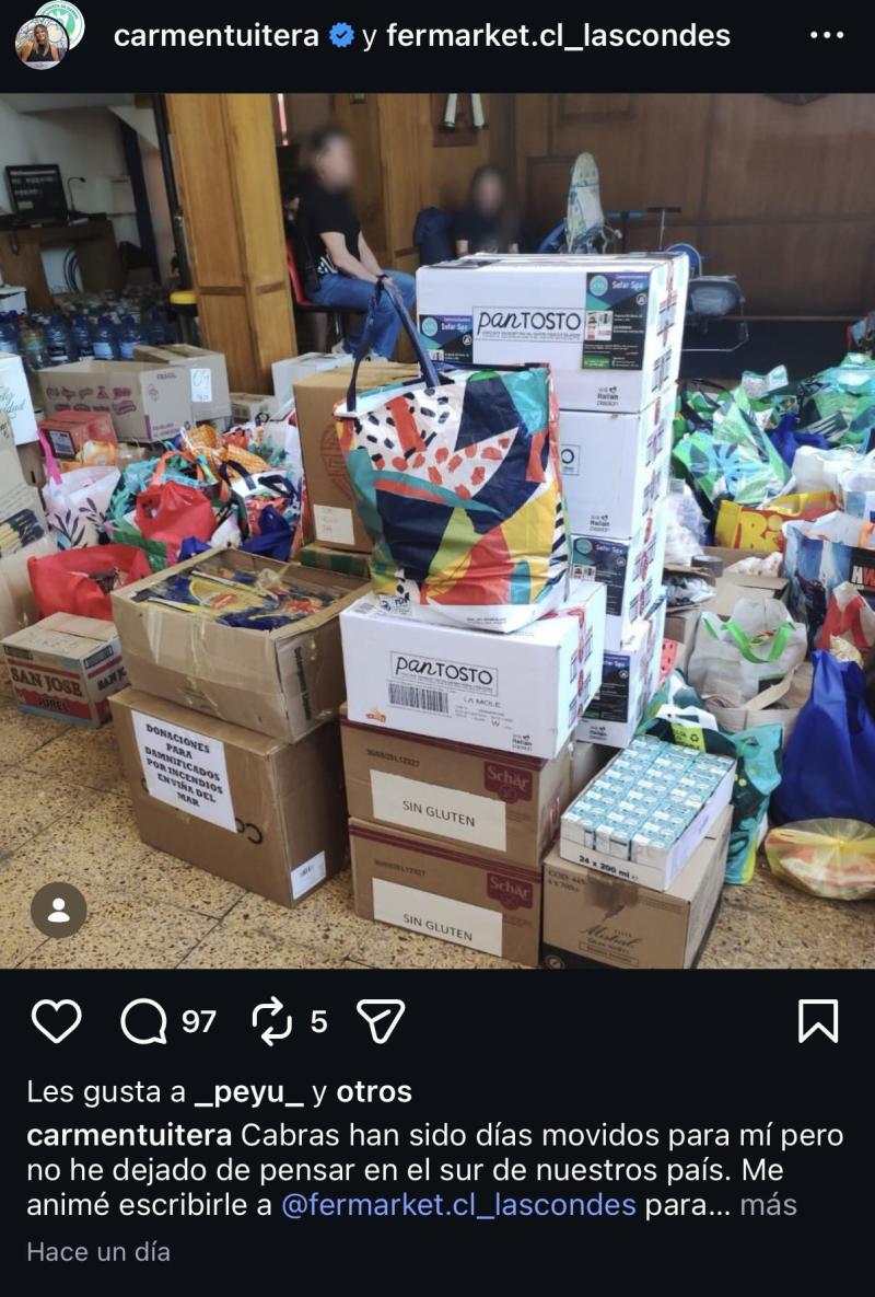 T13 | “Por último, usa imágenes reales”: Lapidan con critican a Carmen Tuitera tras postear foto falsa de ayuda a damnificados | Captura de RRSS