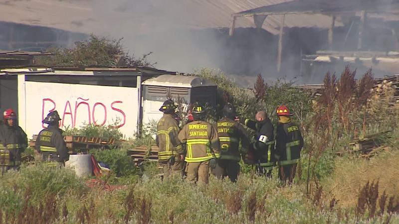 Incendio en Pudahuel - T13