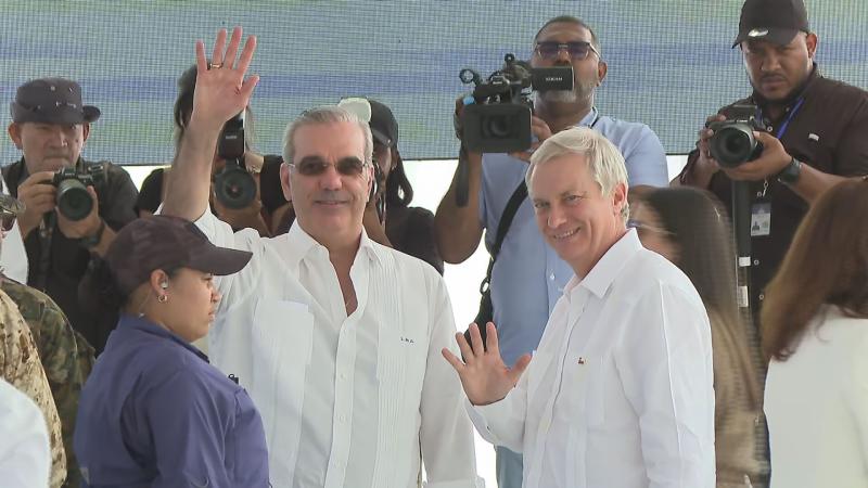 Kast junto al presidente Luis Abinader - T13