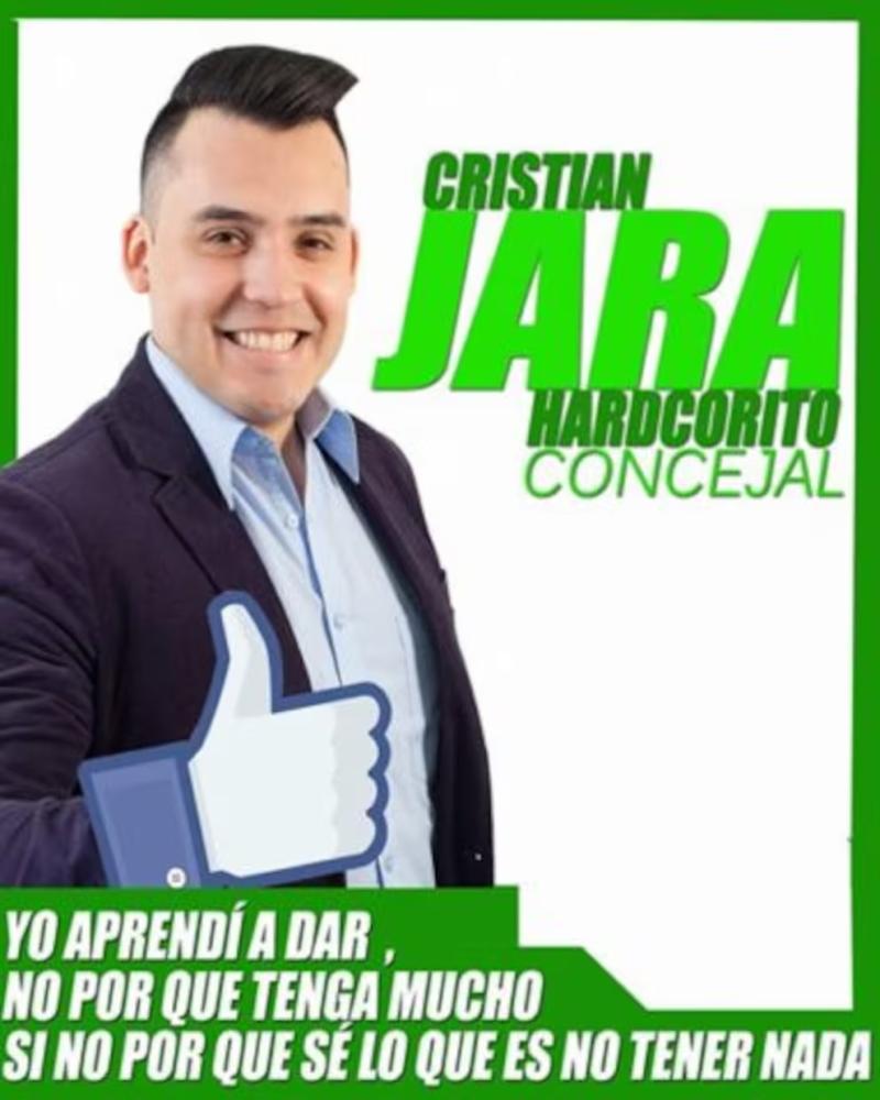 Foto Facebook Cristián Jara