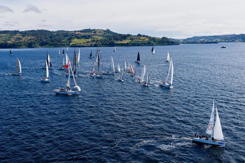 Aramco - Doble jornada de regatas definió a los favoritos de la regata Aramco Chiloé Bicentenario