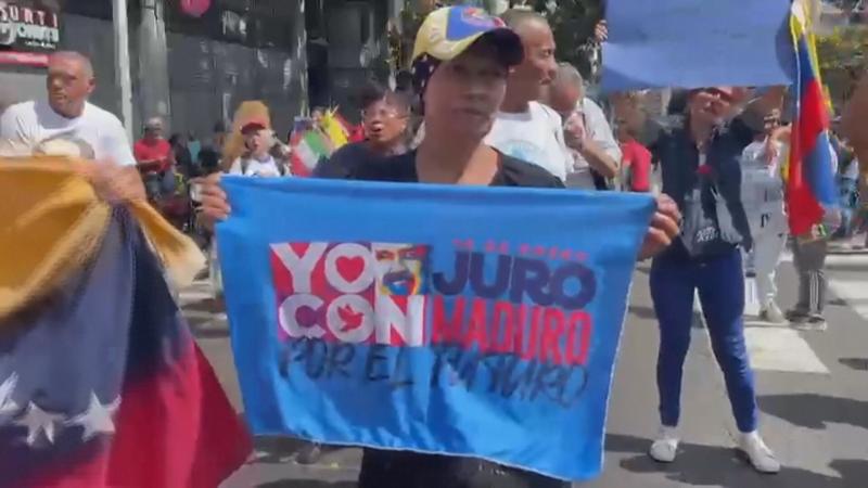 Manifestaciones en Caracas - T13