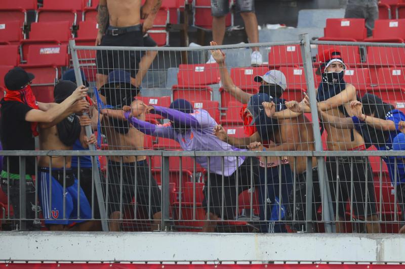 Incidentes en el Estadio Nacional - Photosport