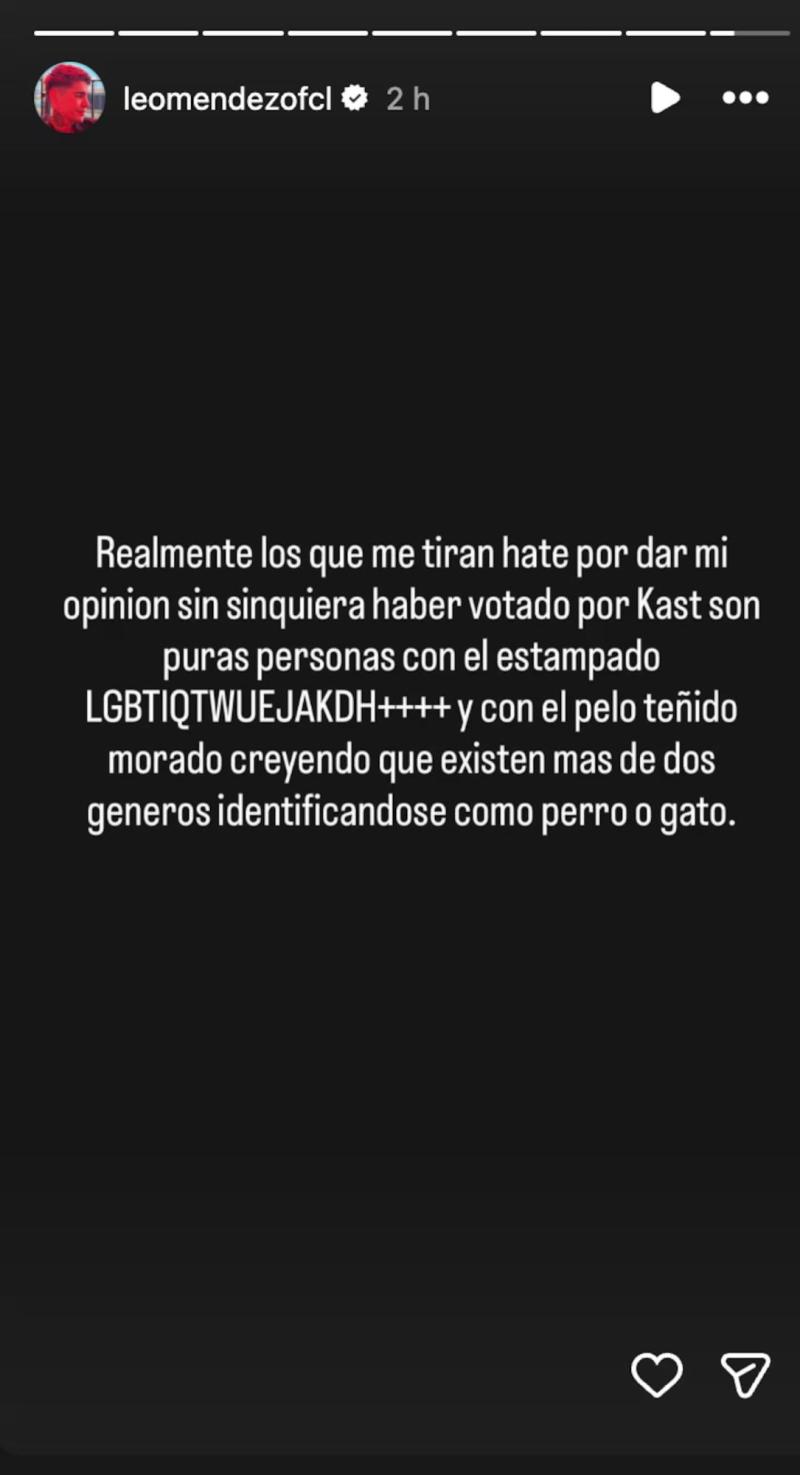 Leo Méndez Jr Captura: Instagram @leomendezofc