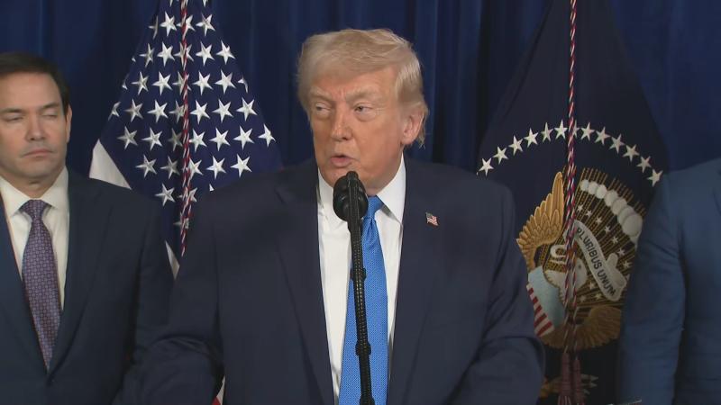 Conferencia de Donald Trump tras la detención de Nicolás Maduro en Venezuela- Captura de pantalla
