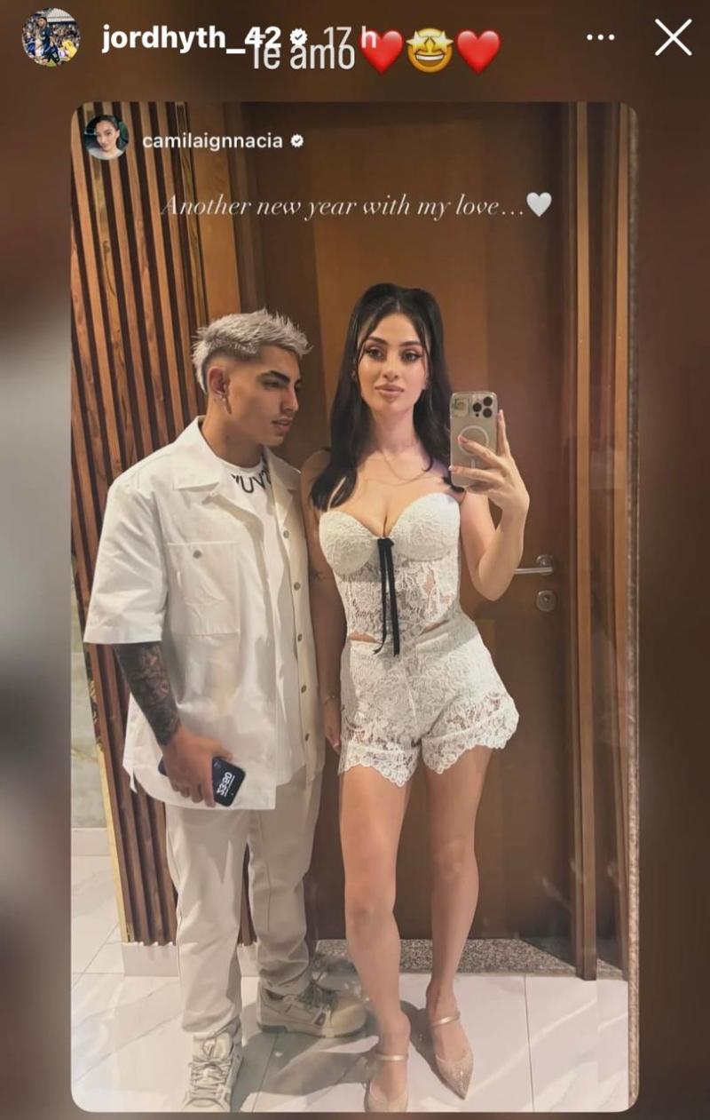 El año nuevo de los futbolistas chilenos | Instagram