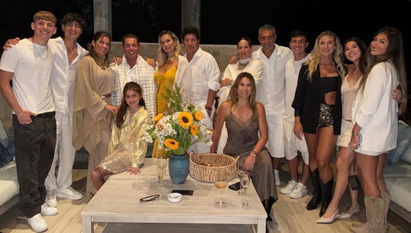 El año nuevo de los futbolistas chilenos | Instagram