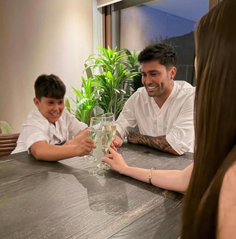 El año nuevo de los futbolistas chilenos | Instagram