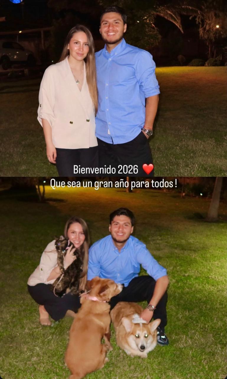 El año nuevo de los futbolistas chilenos | Instagram