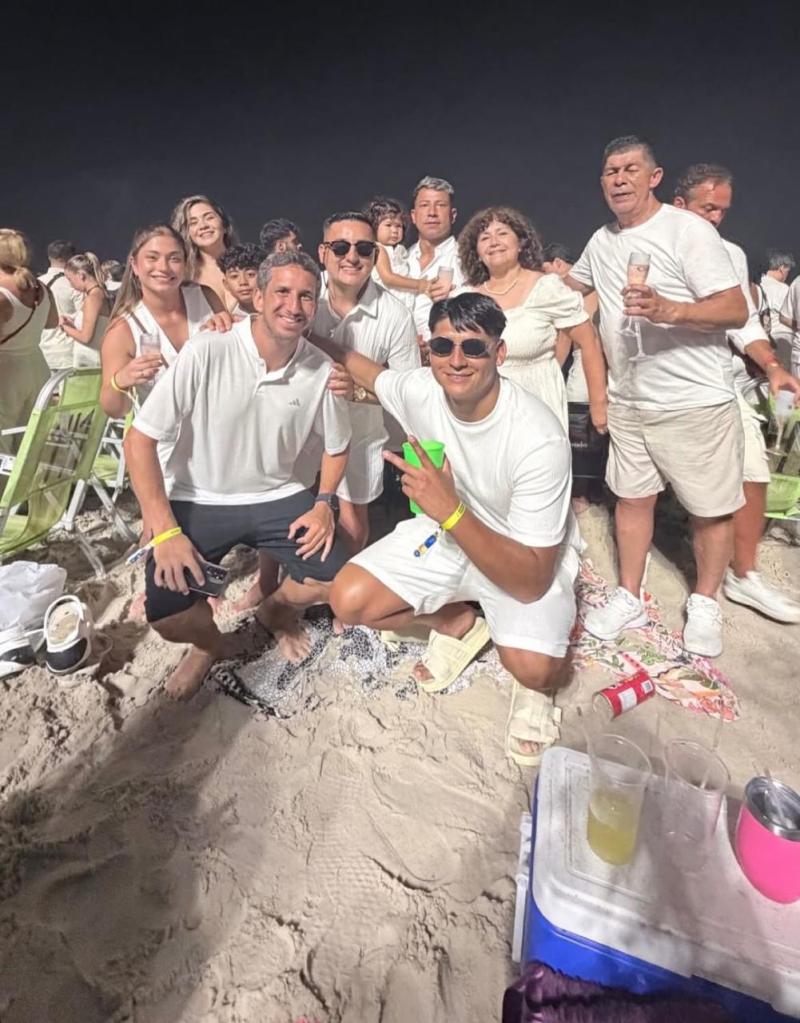 El año nuevo de los futbolistas chilenos | Instagram