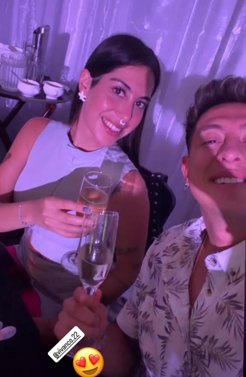 El año nuevo de los futbolistas chilenos | Instagram