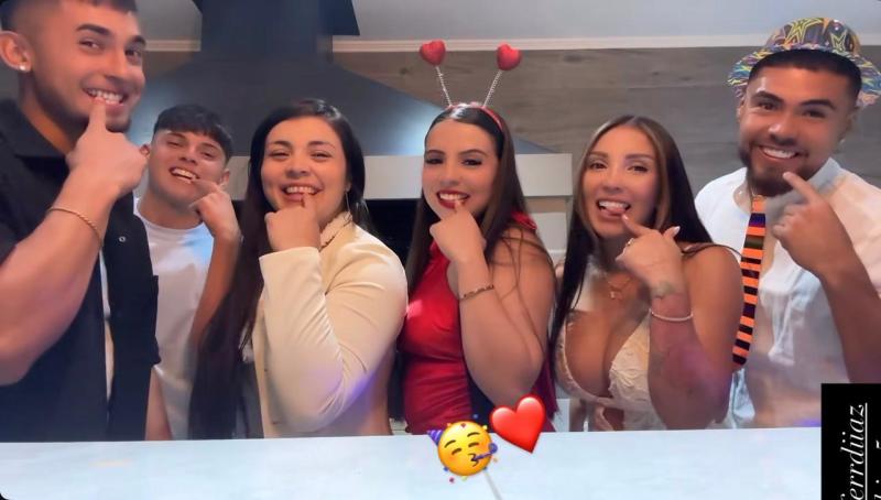 El año nuevo de los futbolistas chilenos | Instagram