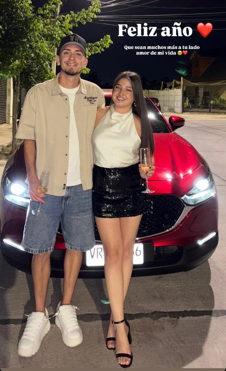 El año nuevo de los futbolistas chilenos | Instagram