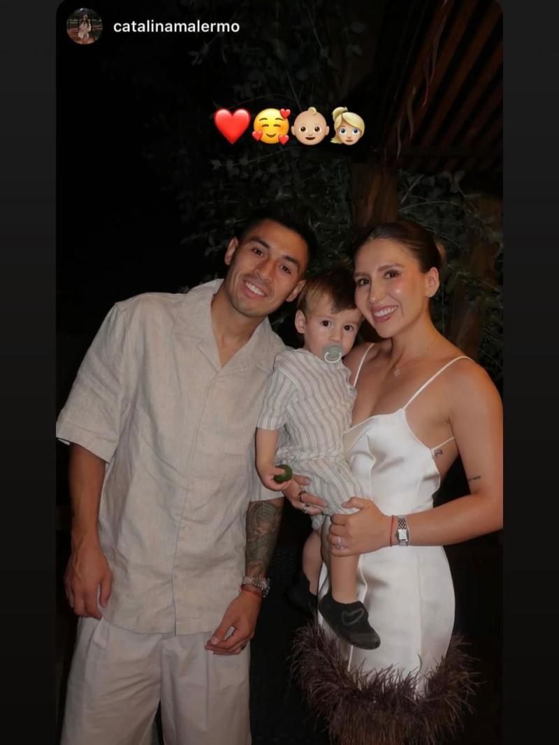 El año nuevo de los futbolistas chilenos | Instagram