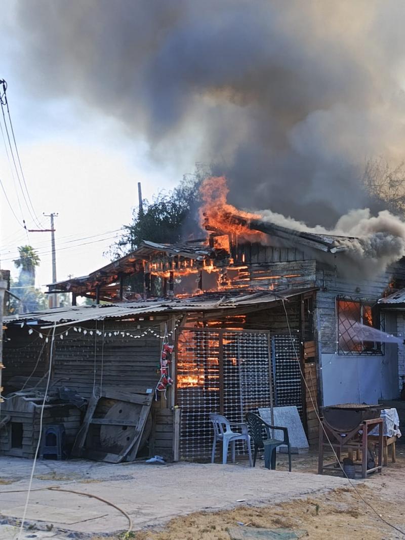 Conductor ebrio choco contra vivienda en Paine - Cedida