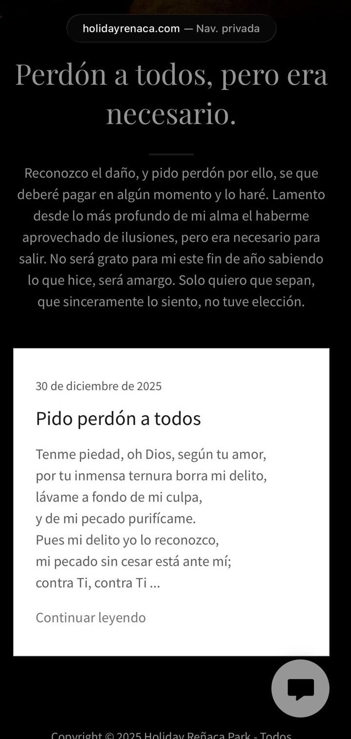 T13 - el sentido mensaje del autor de estafa en Reñaca