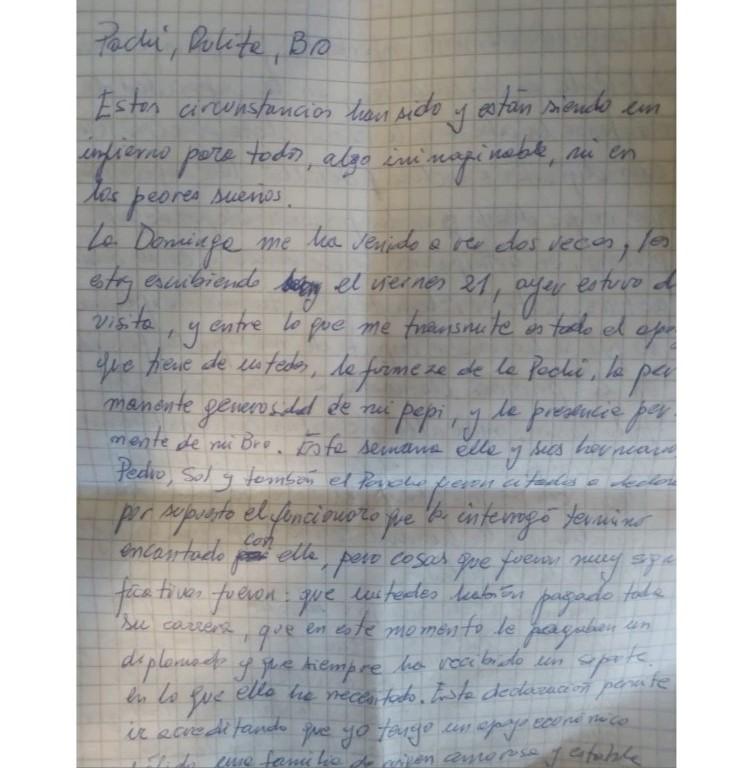 T13 - La carta que escribió Jorge Ugalde desde la cárcel