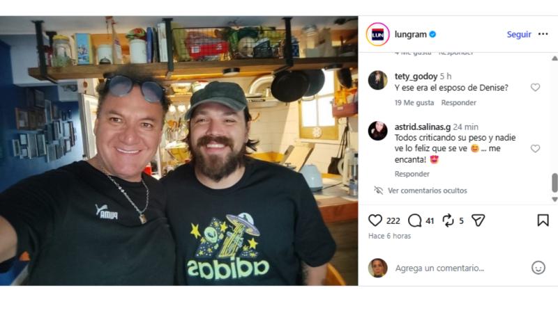 Instagram (@lungram) - foto de Camilo Zicavo genera reacciones en redes por su imagen actual