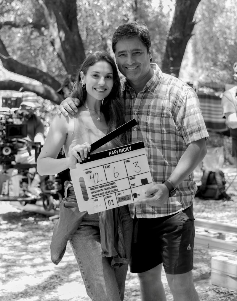 Redes sociales - Imágenes del rodaje de 'Papi Ricky'