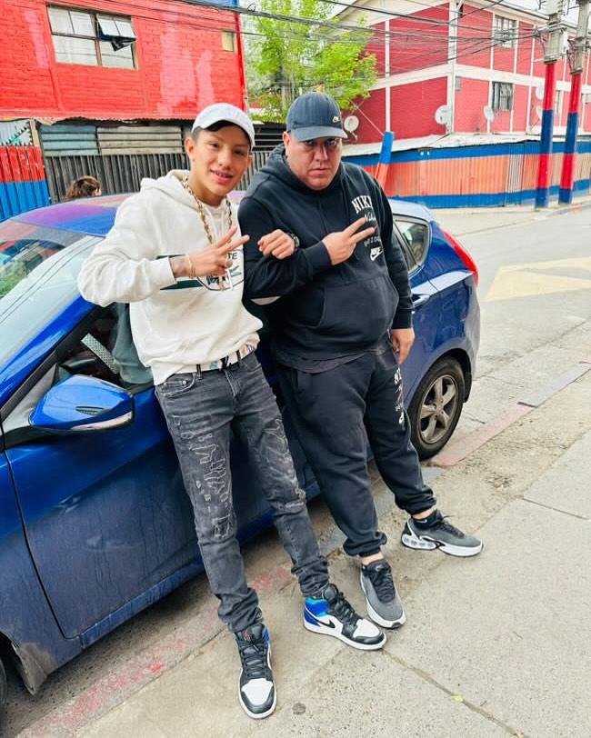 Instagram - Dehilan y el 'Guatón Mutema'