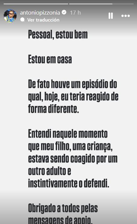 Stories Instagram: @antoniopizzonia - Antonio Pizzonia