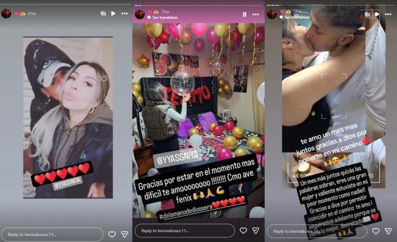 Instagram - Mamá de Marcianeke en pareja con futbolista profesional