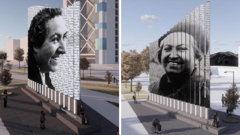 @norma_ramirez_arte - Monumento de Gabriela Mistral sería inaugurado en febrero: Mira las imágenes AQUÍ