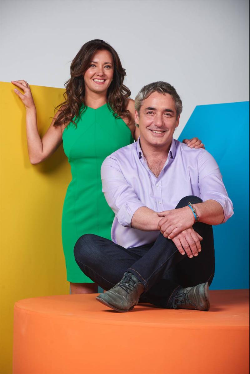 Canal 13 - Priscilla Vargas y José Luis Repenning