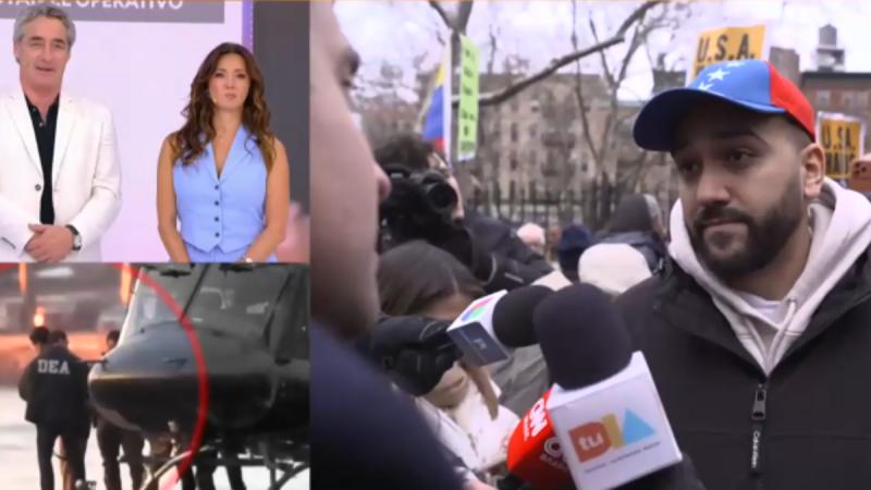 Manifestantes pro Maduro protestan en Estados Unidos - Tu Día