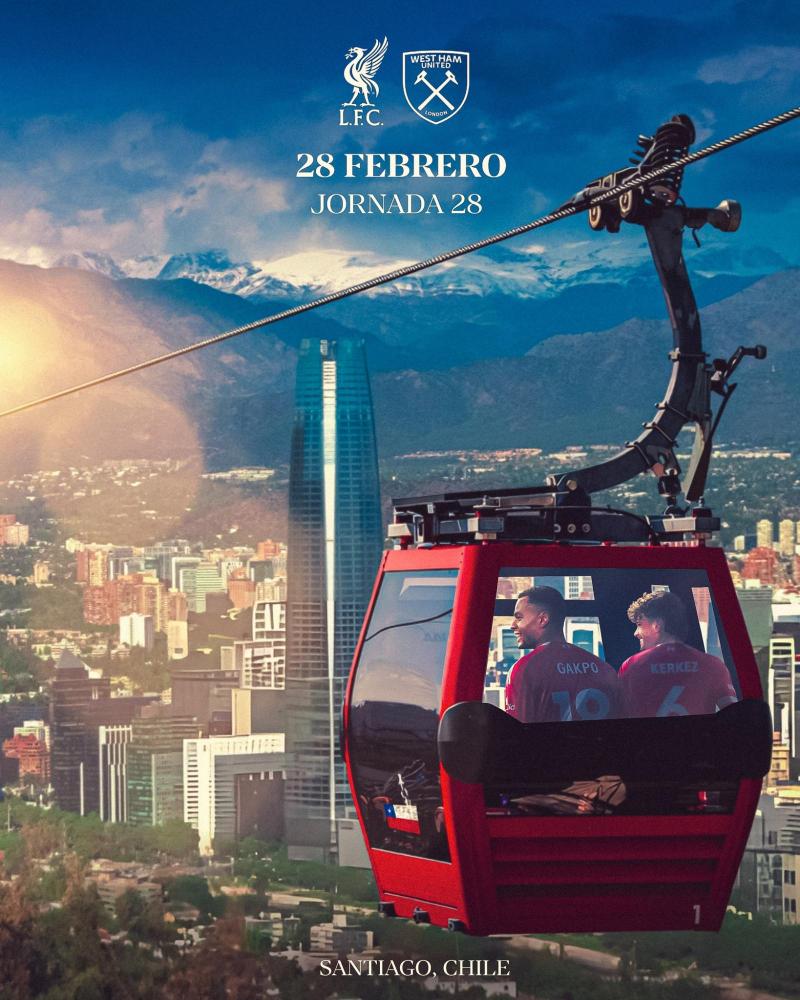 Guiño de Liverpool a Chile | Liverpool