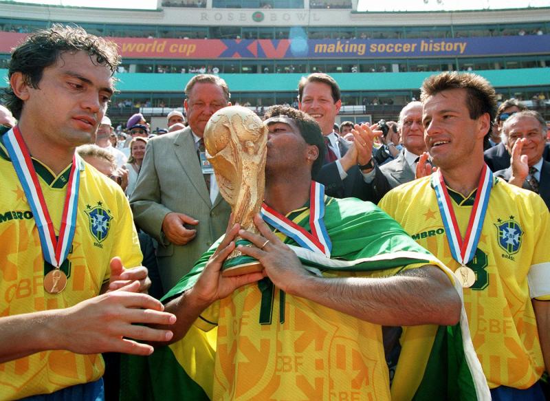 Romario en 1994 - AFP