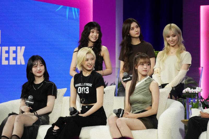 Afp- El grupo NMIXX son candidatas a ser Reinas del Festival