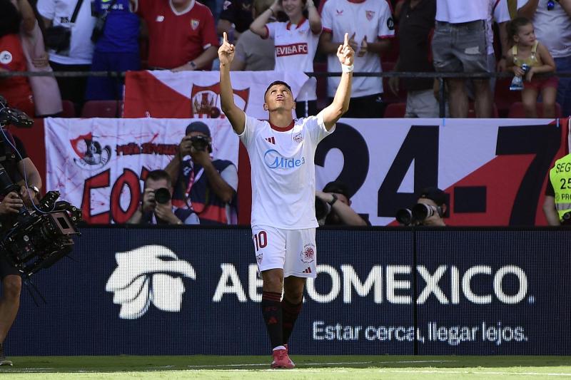 AFP - Alexis Sánchez lleva dos goles esta temporada con el Sevilla