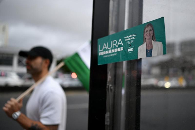Laura Fernández, candidata presidencial en Costa Rica - AFP