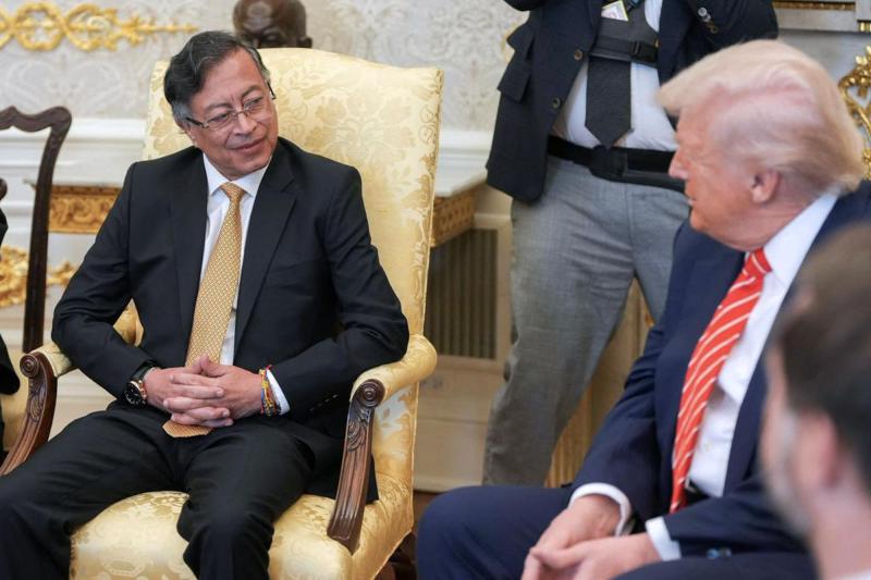 Qué se sabe de la reunión entre Petro y Trump - AFP