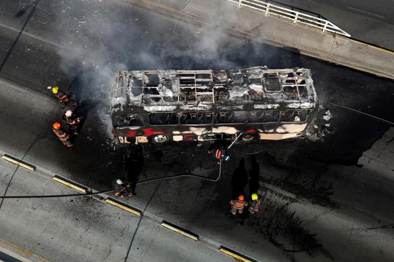 Narcobloqueos en Jalisco | AFP