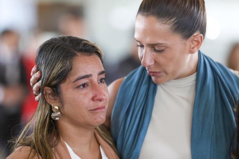 AFP - Las viudas de Marielle Franco y su conductor reaccionaron con emoción al veredicto