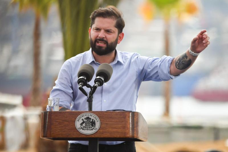 Agencia Uno- Presidente Boric aseguró que exigieron al Senapred "apurar el tranco"