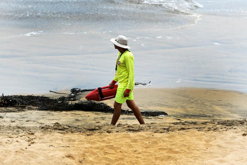 Agencia UNO - Prohíben baño en cuatro playas del país por fragata portuguesa