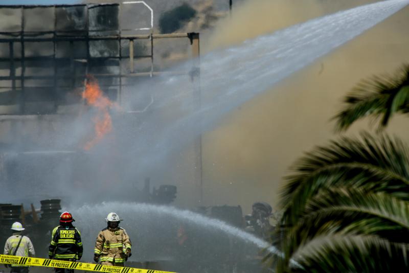 Explosión en Renca - Agencia Uno