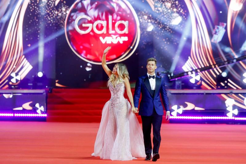 Agencia Uno - Coté López y Lucas Lama en la Gala de Viña
