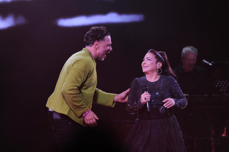 Agencia Uno - José Antonio Neme en el show de Gloria Estefan en el Festival