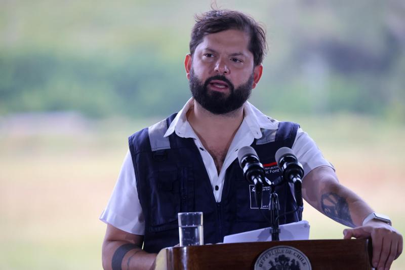 Aton- Presidente Boric visita Isla de Pascua