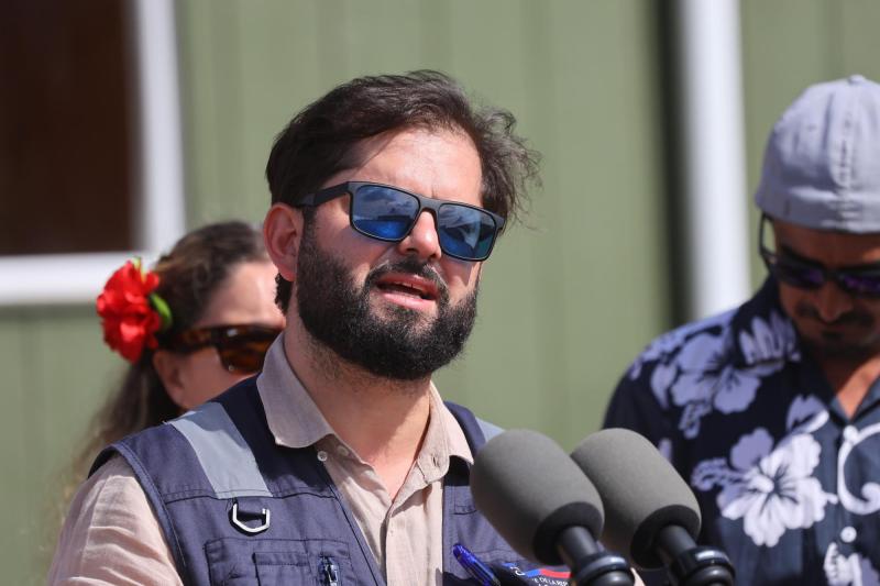 Aton- Desde Rapa Nui, el Presidente Boric abordó la decisión de EE.UU