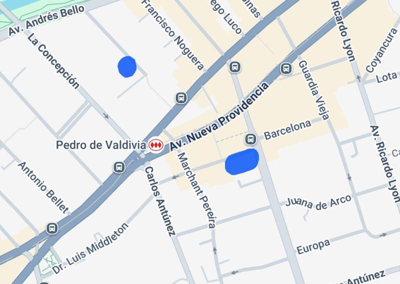 Captura Enel - Cortes de luz en Providencia