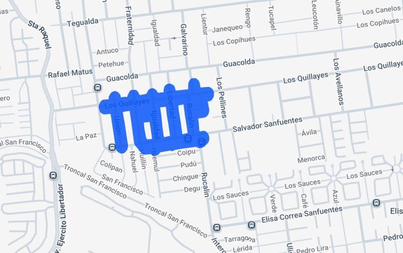 Captura Enel - Corte de luz en La Florida